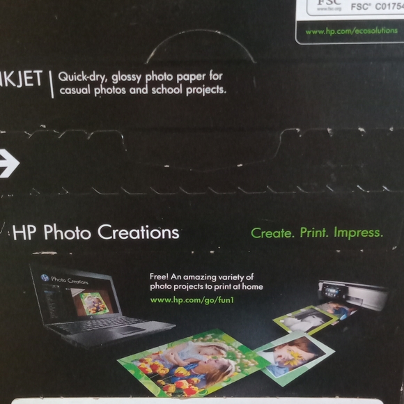 50 Sheets HP GLOSSY 4"×6" PHOTO PAPER - Picture 11 of 12
